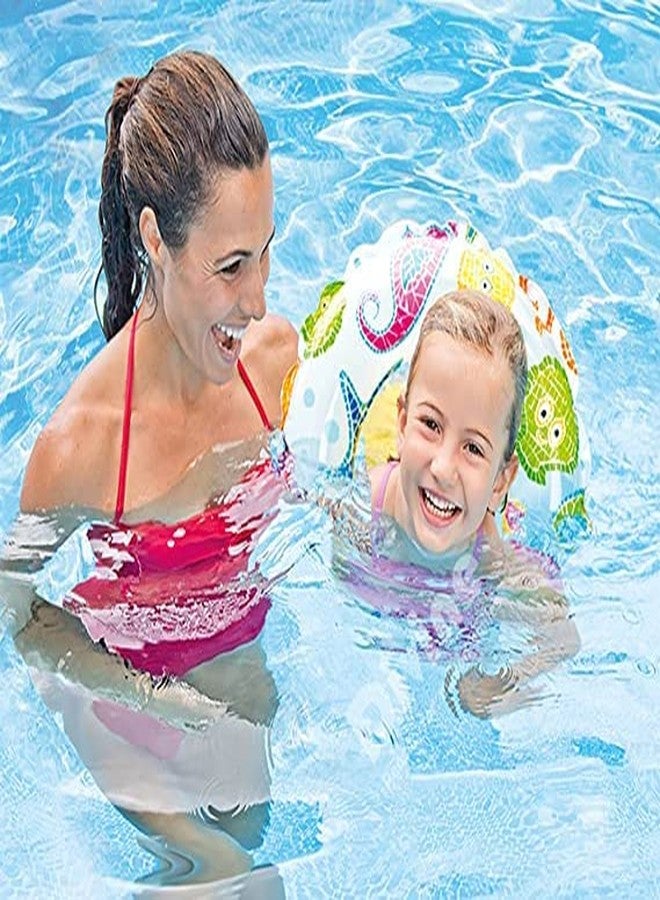 SVShoperzone Inflatable Swim Ring Lovely Print Float Tube Swimming Kit Combo for Kids Multicolour - Image 4